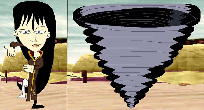 Azel Spinning Tornado 20 !