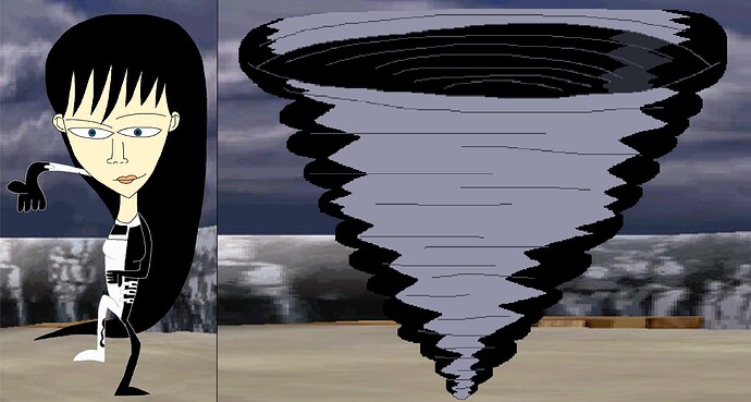 Azel Spinning Tornado 38 !