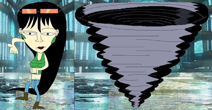 Azel Spinning Tornado 30 !