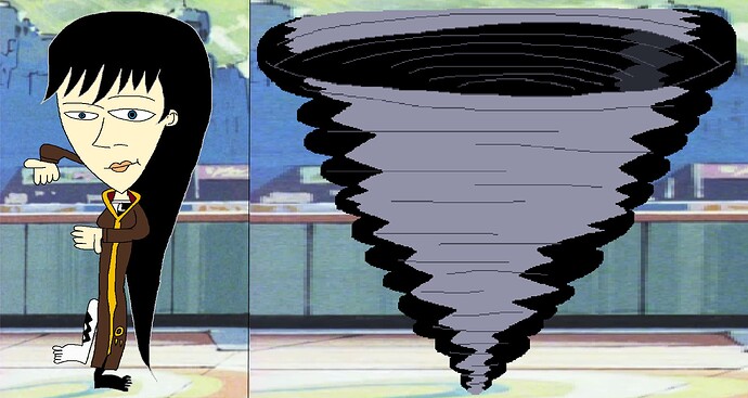 Azel Spinning Tornado 106 !