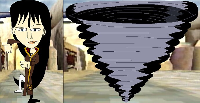 Azel Spinning Tornado 12 !