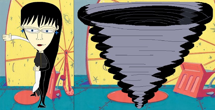 Azel Spinning Tornado 99 !