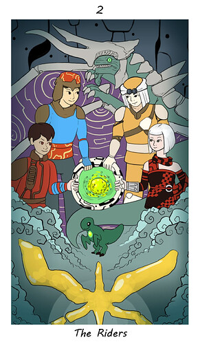 Panzer Dragoon Tarot Series
2. The Riders
The Rider or Riders are those who ride the Dragon. The Dragon cannot meet its true potential without a Rider and they are the ones at the center of a great...