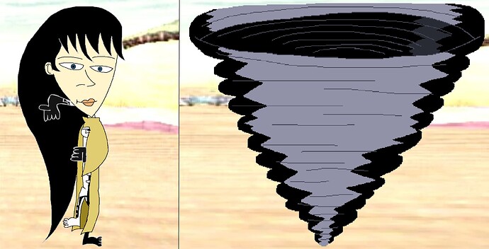 Azel Spinning Tornado 104 !