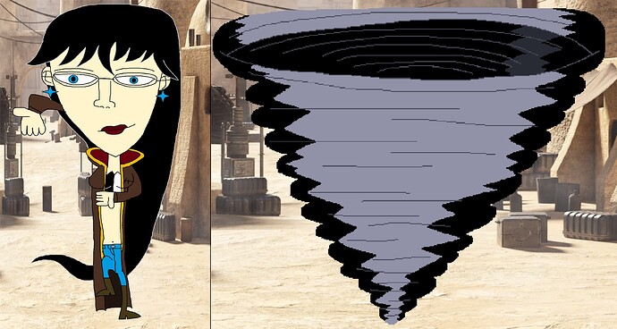 Azel Spinning Tornado 70 !