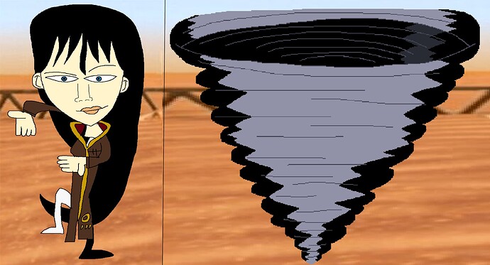 Azel Spinning Tornado 19 !