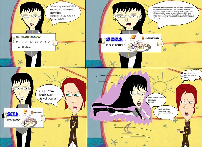 Azel Promotes Pragmata Part 2