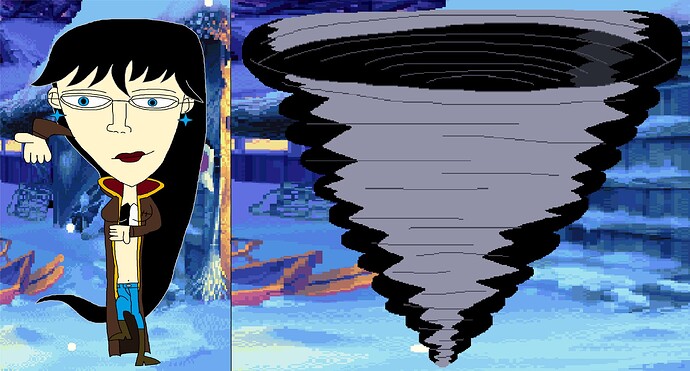 Azel Spinning Tornado 72 !