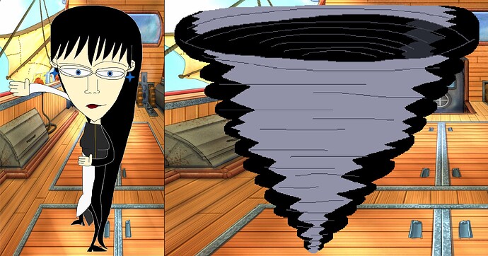 Azel Spinning Tornado 91 !